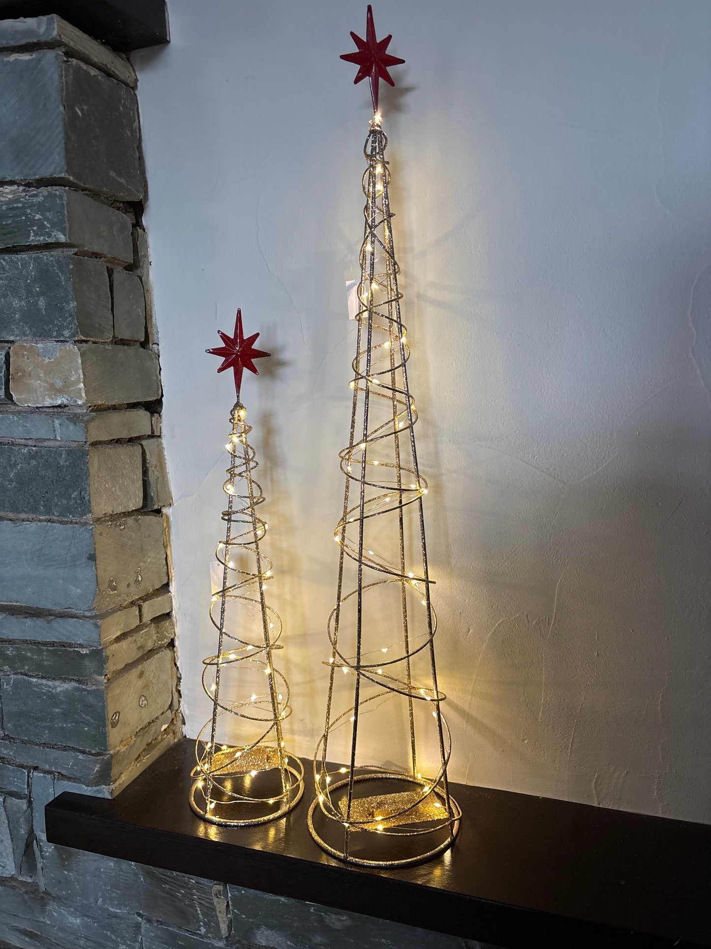 Spiral Tree with Lights