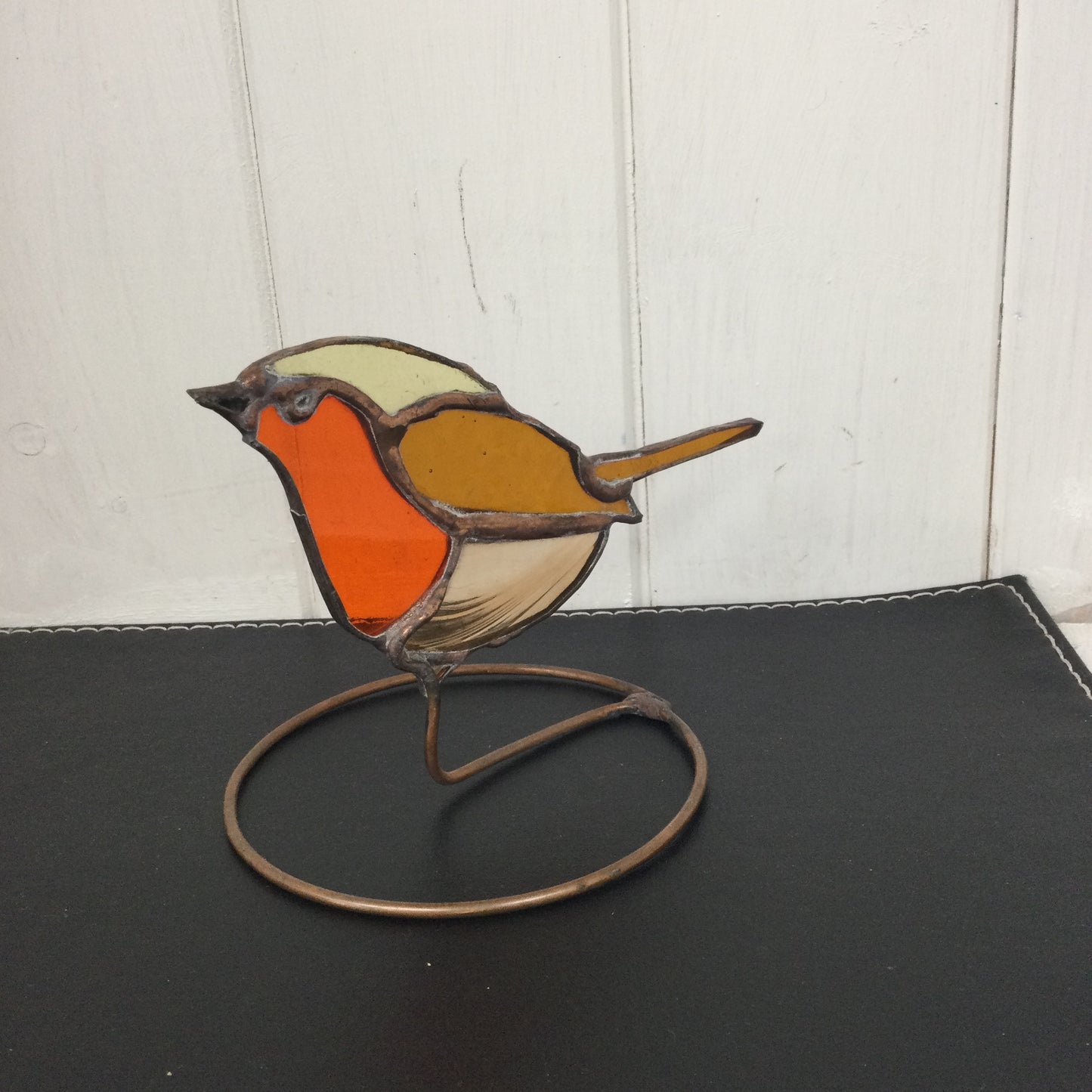 Stained Glass Robin