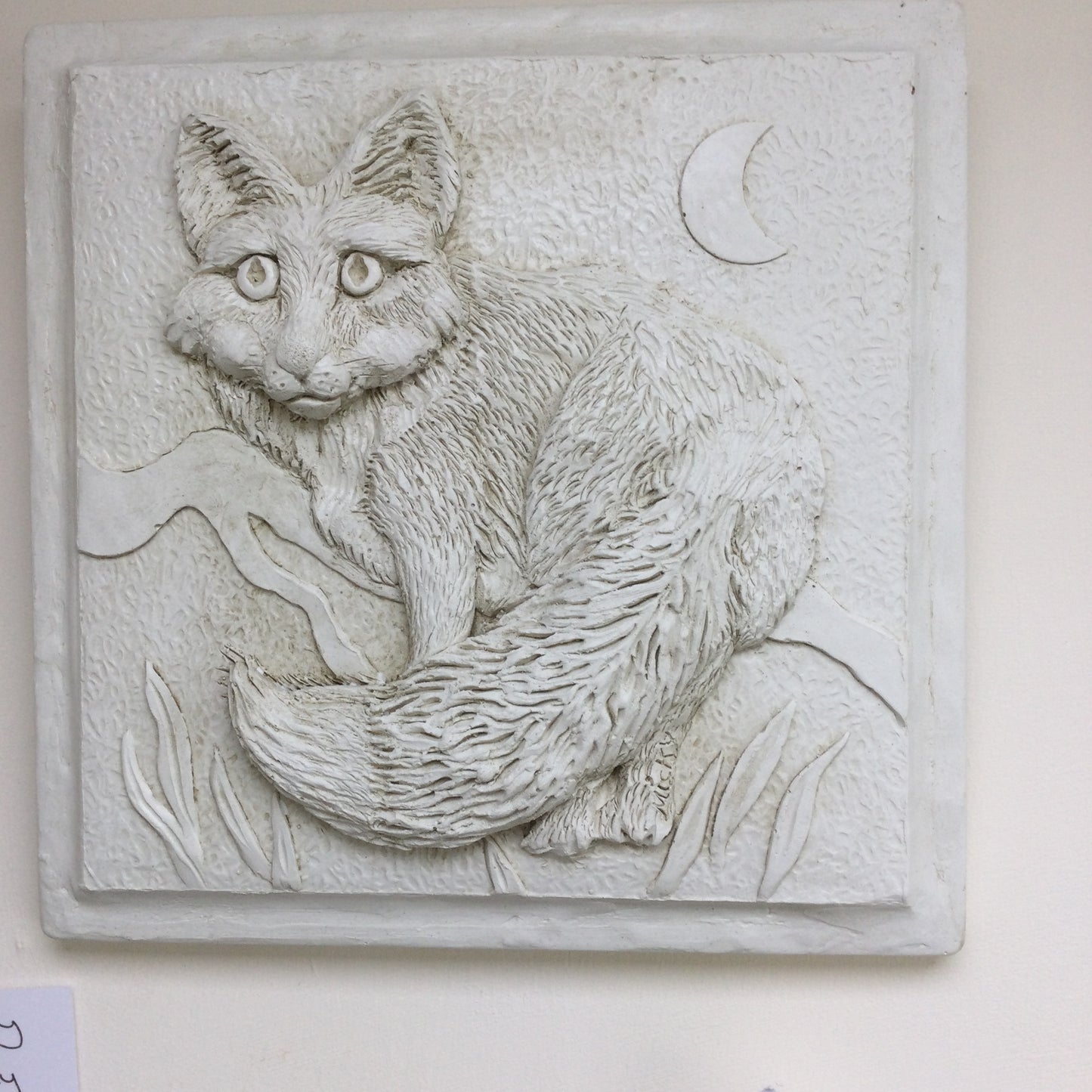 Fox Wall Plaque