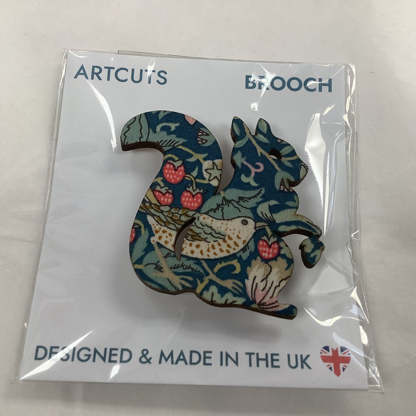 Liberty Squirrel Brooch