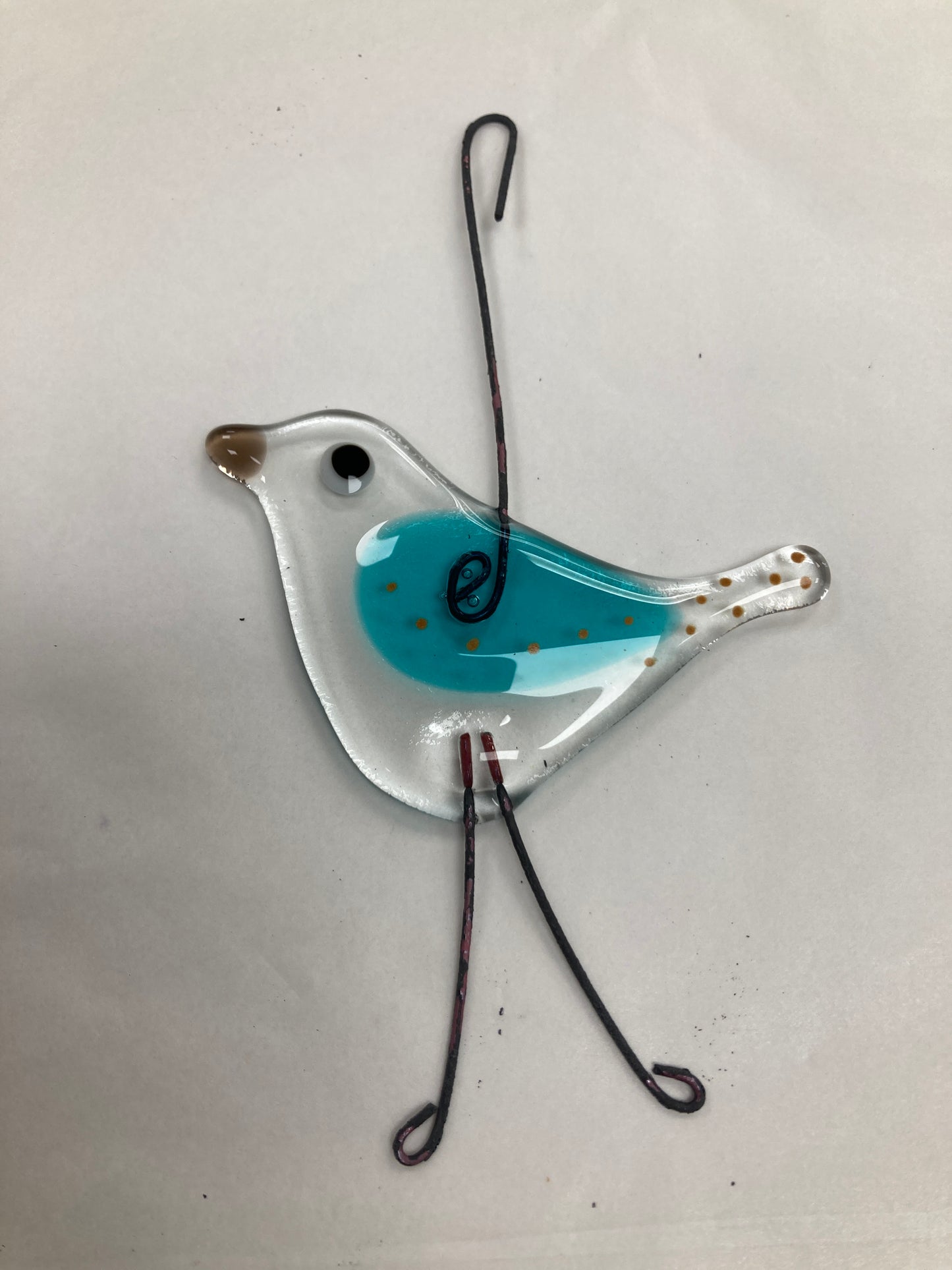 Fran Brown: Vogelhanger van gesmolten glas