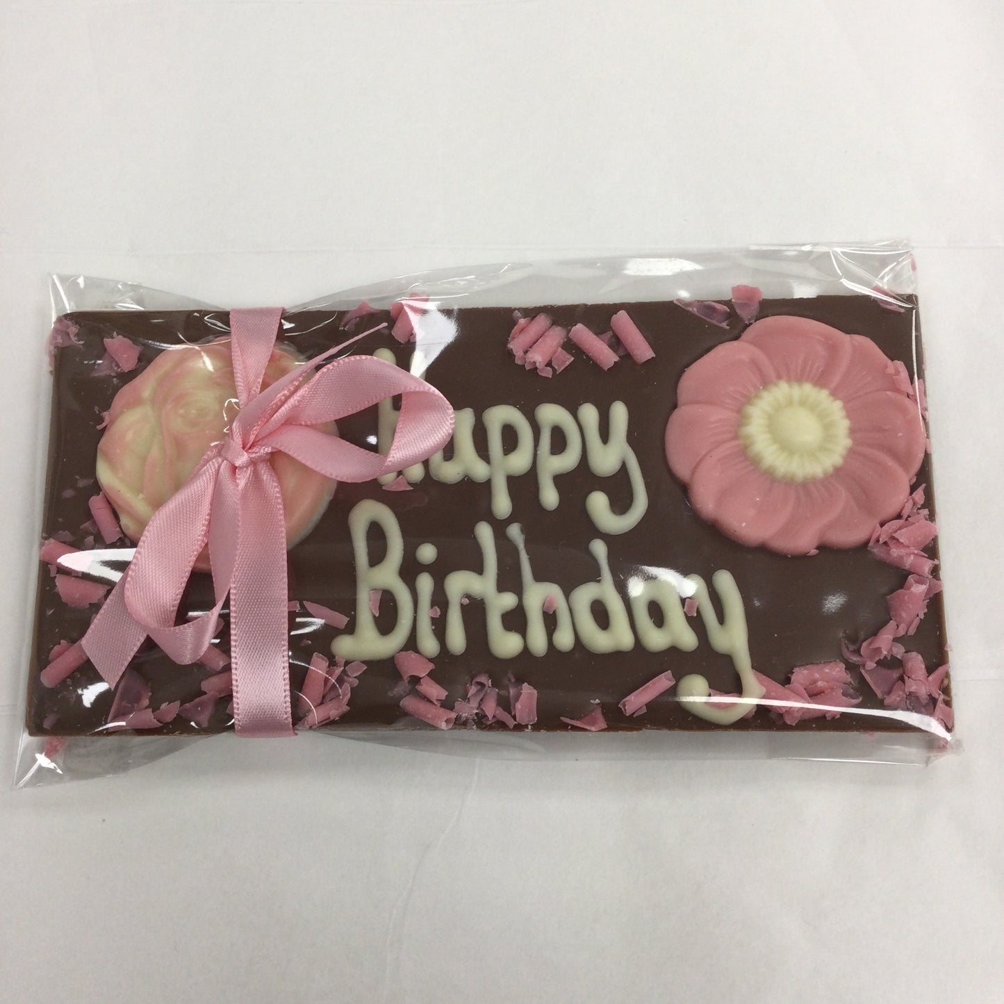 Handmade 'Happy Birthday' Chocolate Bar