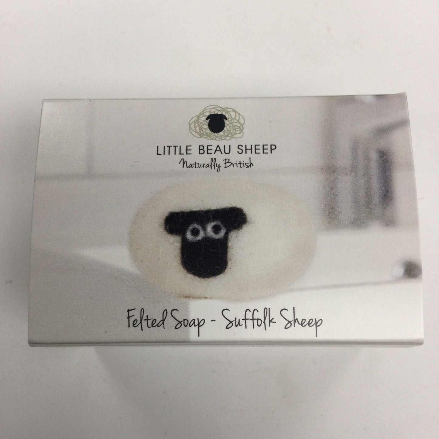 Little Beau Sheep -Felted Soap