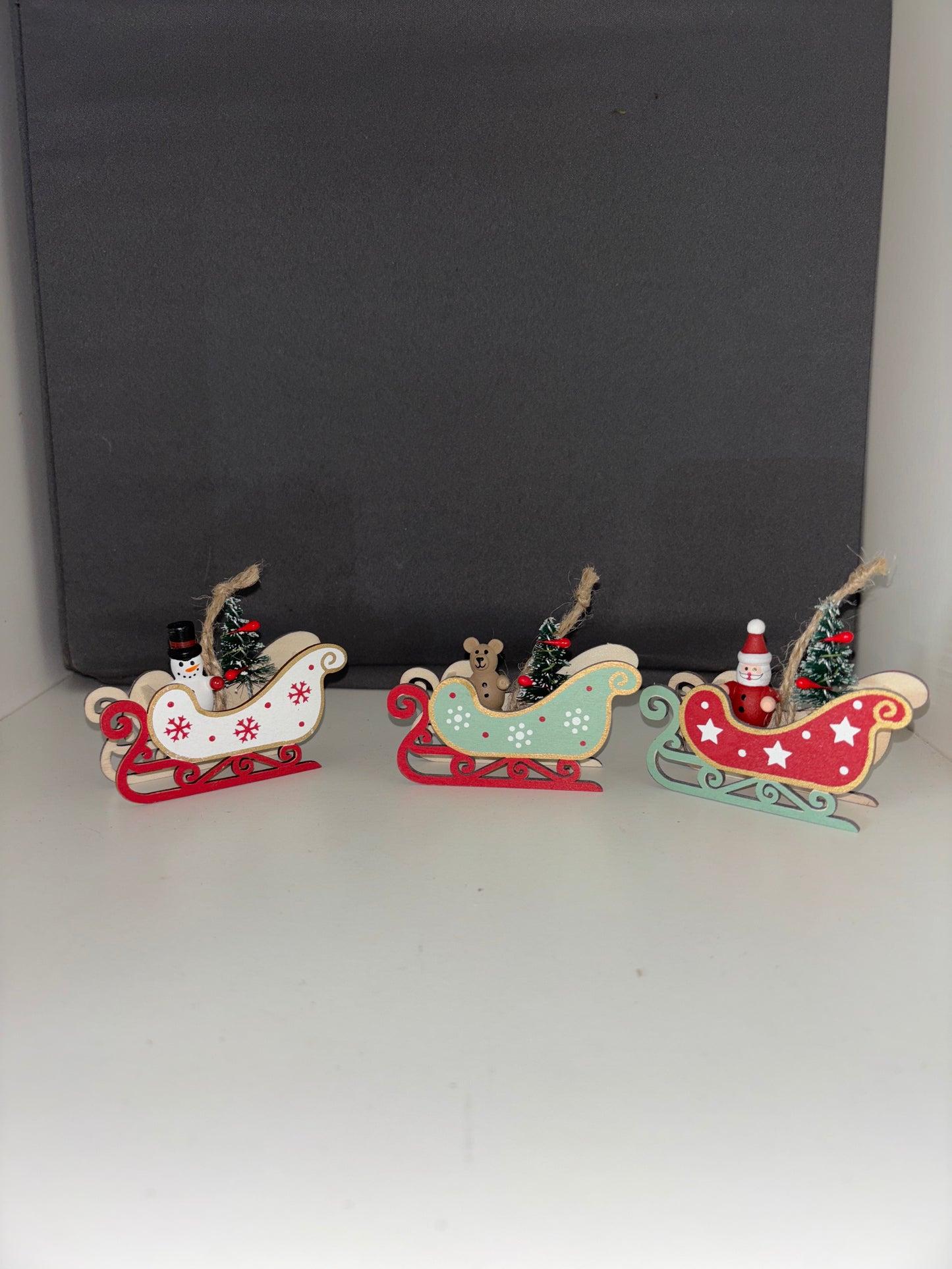 Wooden Sledge Hangers