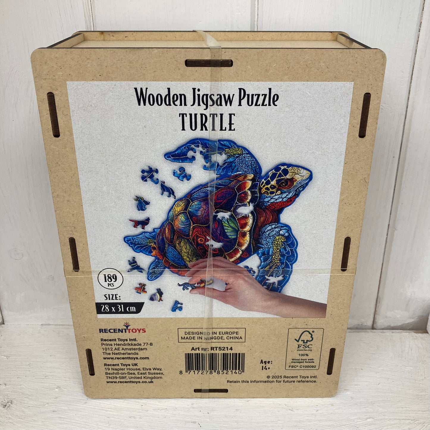 Turtle Wooden Jigsaw Puzzle