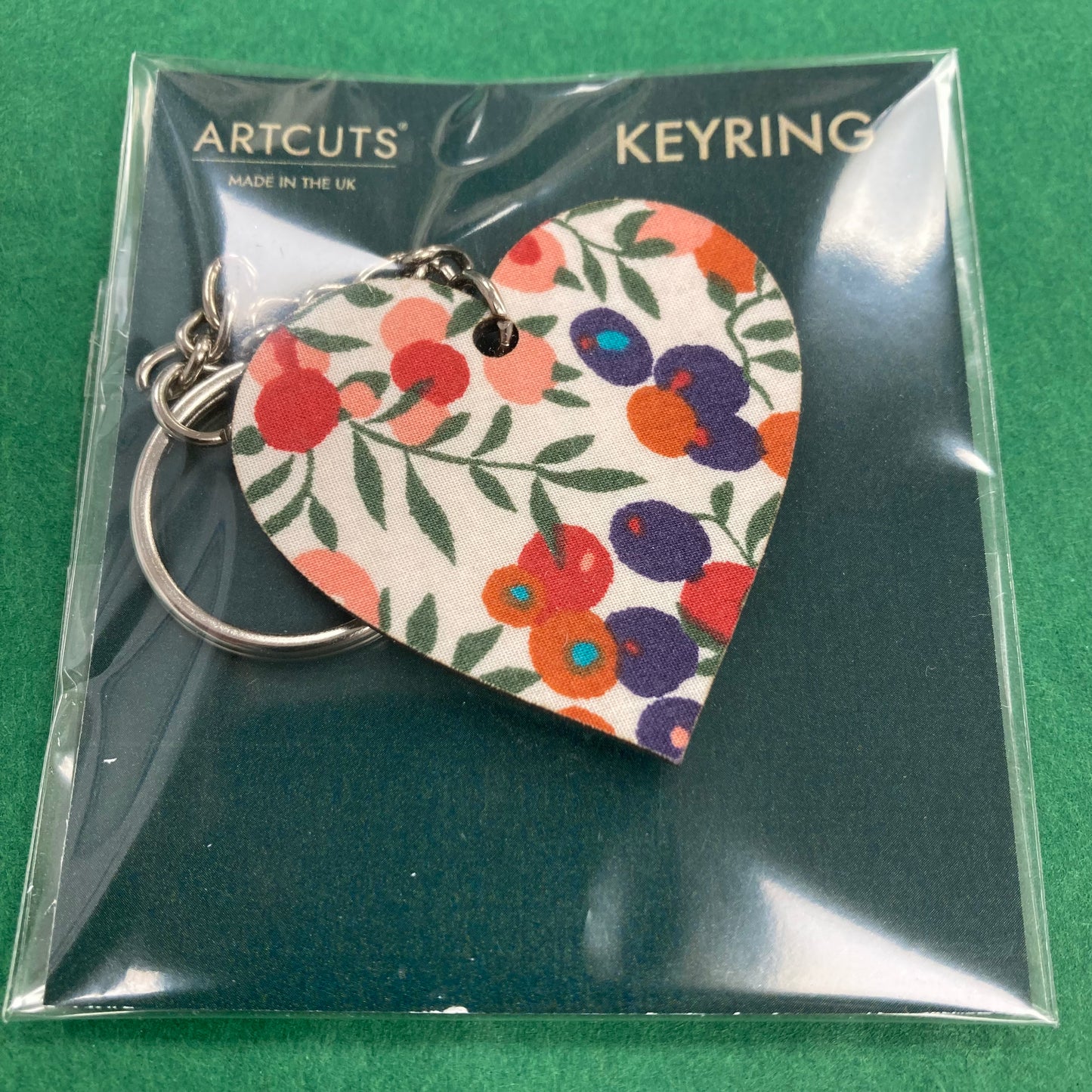 Liberty Heart Key ring