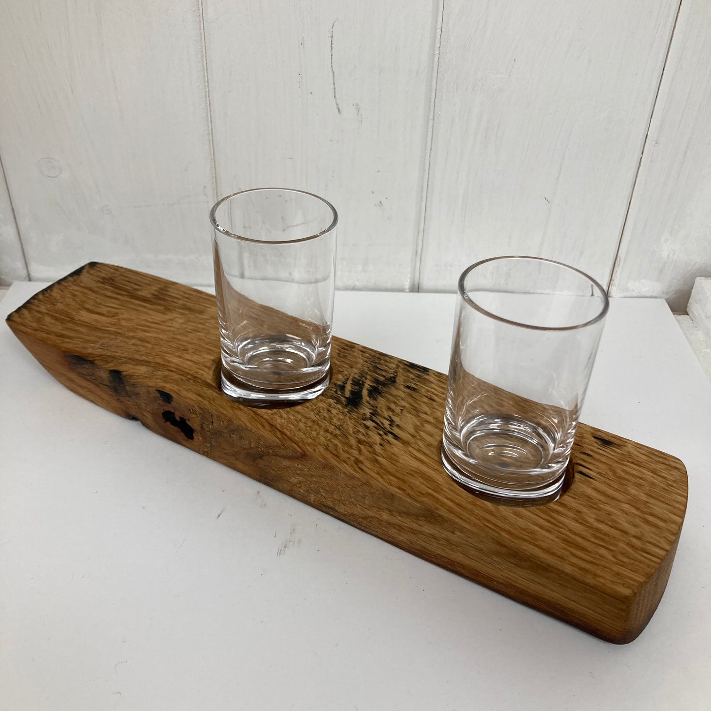 Dubbele whiskyglashouder