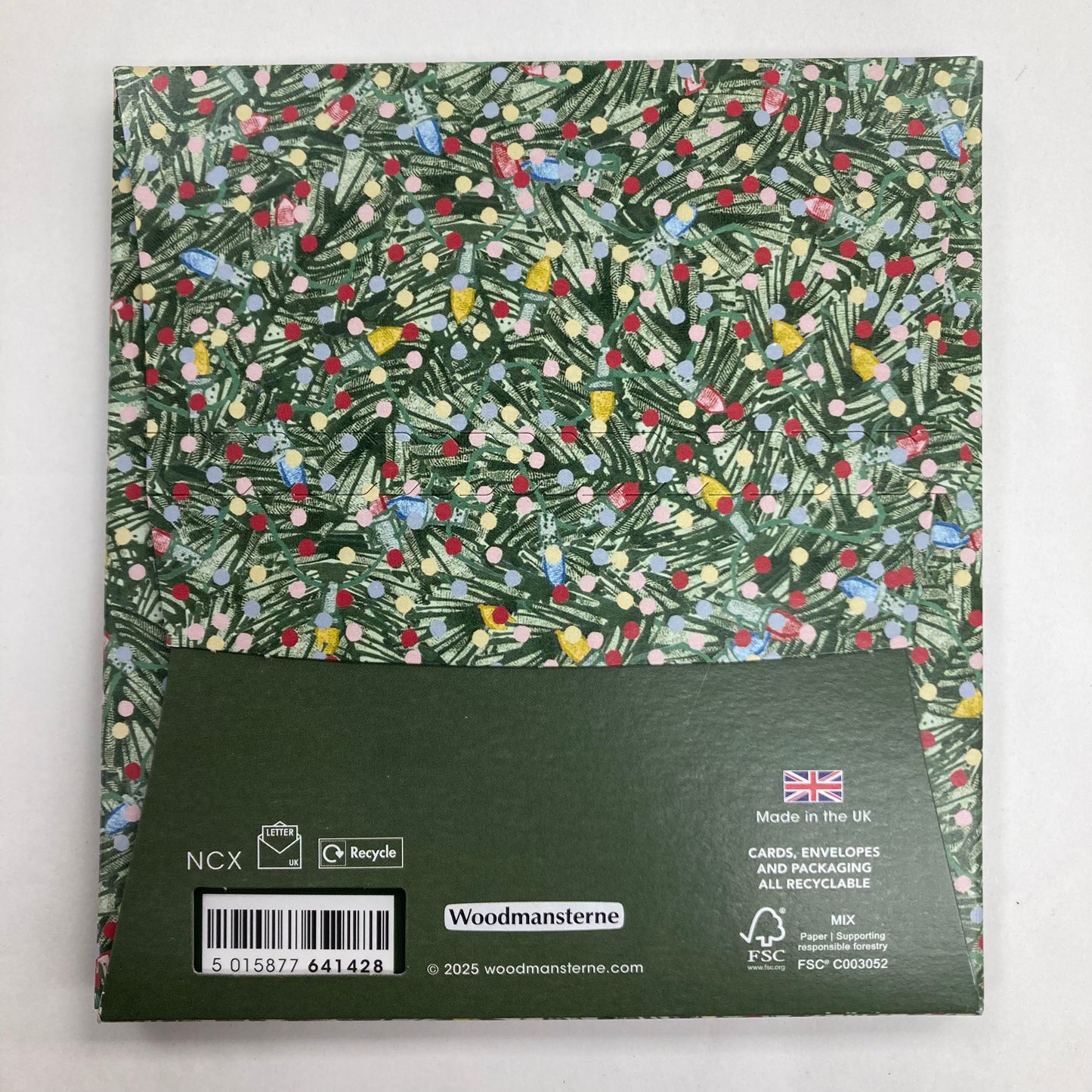 5 Luxury Christmas Cards and Envelopes