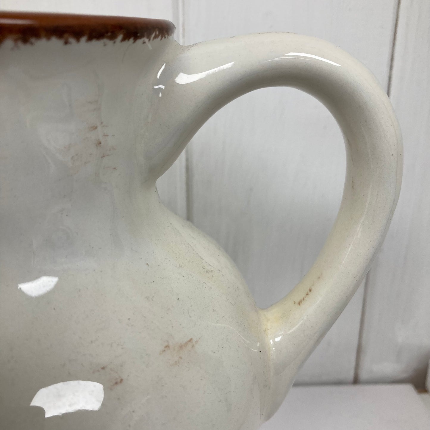Small Rustic Cream Jug