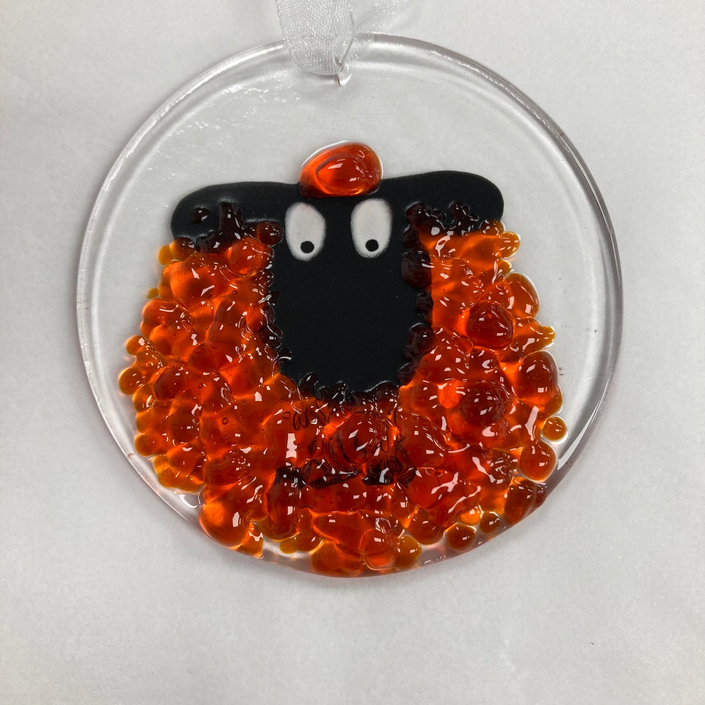 Fused Glass Sheep Hangings