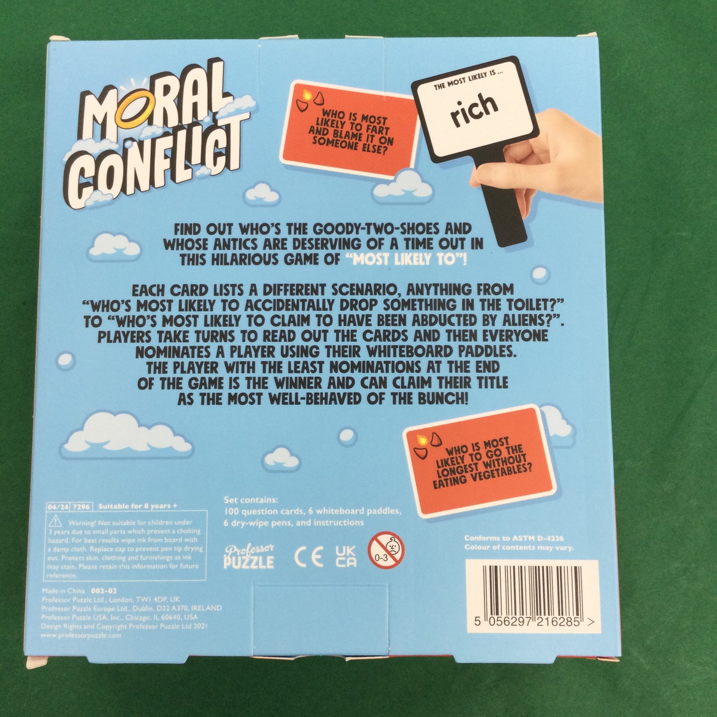 Moral Conflict Game (Family Edition)