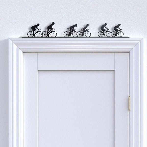 6 Cyclists - Shadow Shape