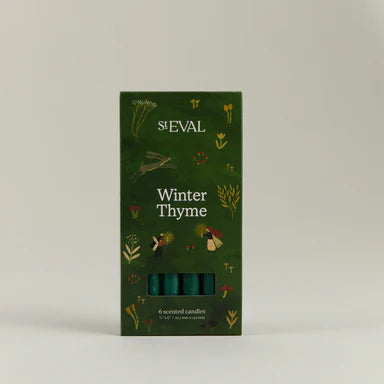 Christmas Winter Thyme Box of Mini Fragranced Candles