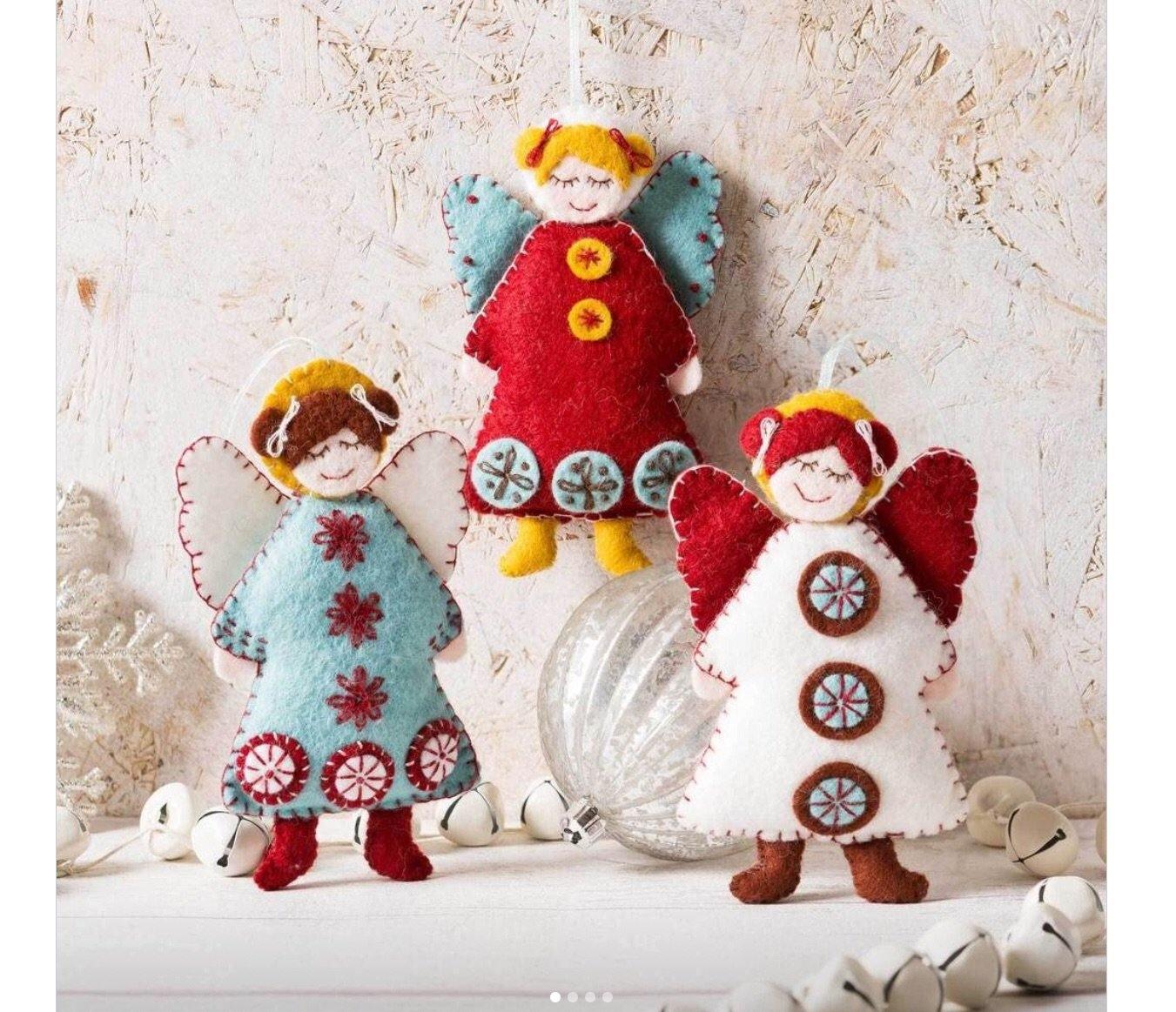 Felt Craft Kit :Scandinavian Angels - The Coast Office