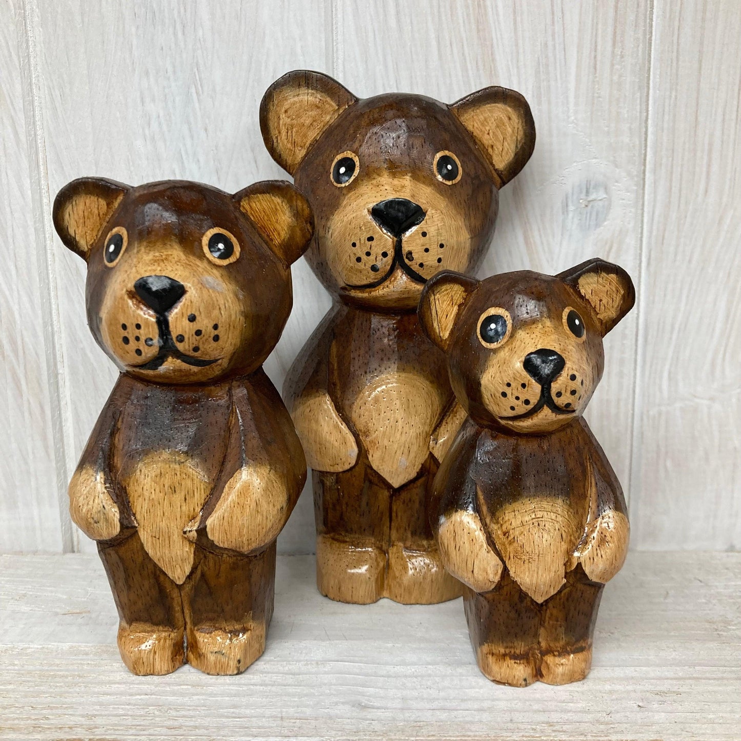 Set of 3 Teddy Bears - The Coast Office