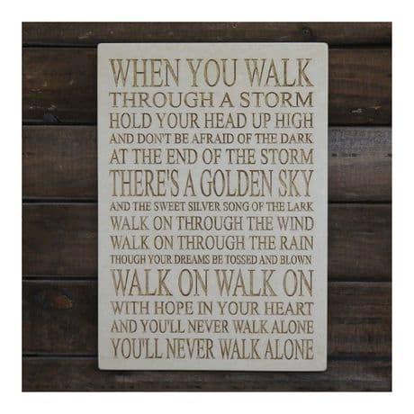 Walk on - You'll Never Walk Alone - The Coast Office