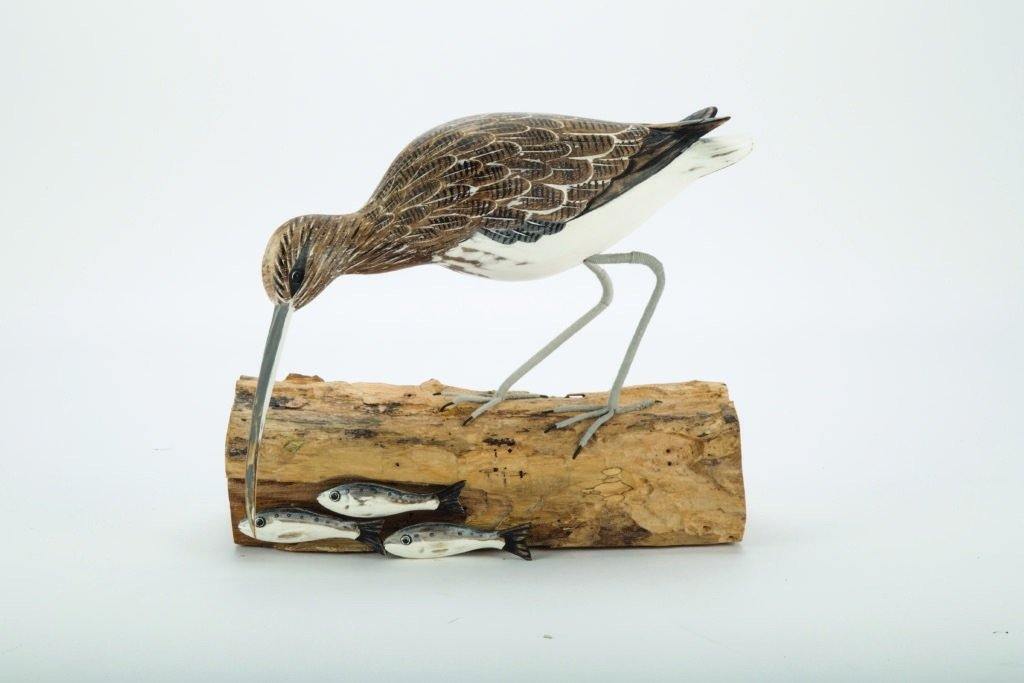 Hand Carved Birds - The Coast Office