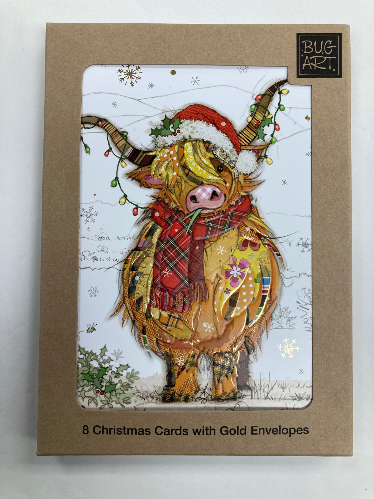 Christmas Cow Box of Christmas Cards