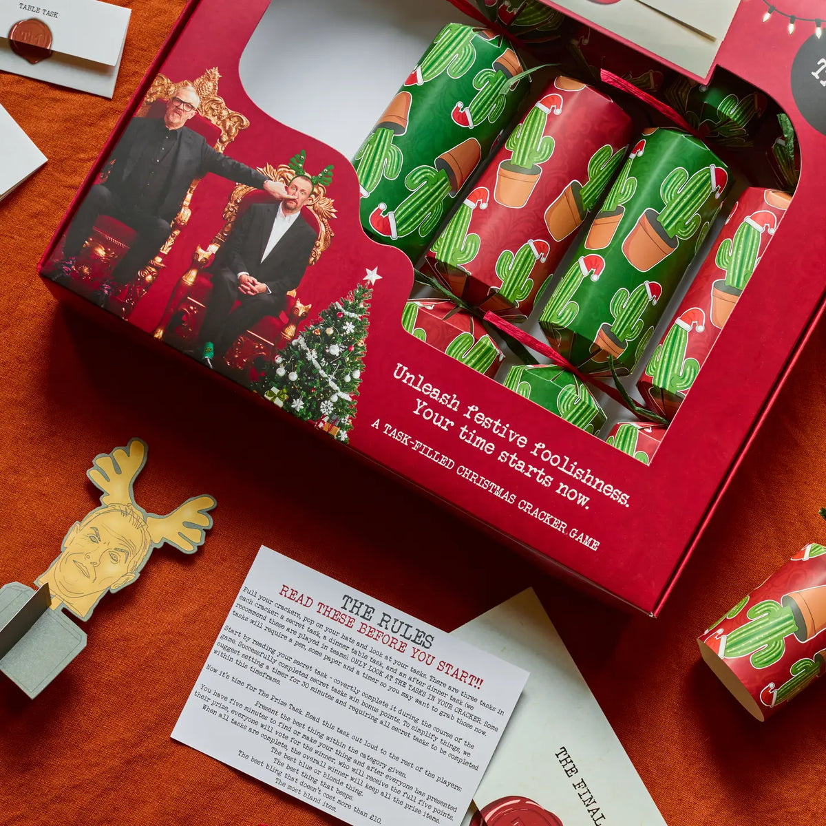 Task Master Christmas Crackers