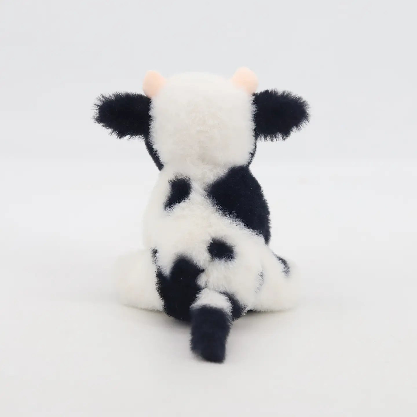 Mini Black and White Dairy Cow Soft Toy