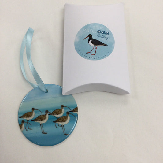 Curlew Ceramic Hanging