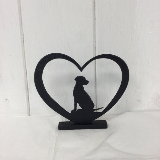 Labrador Heart Shape