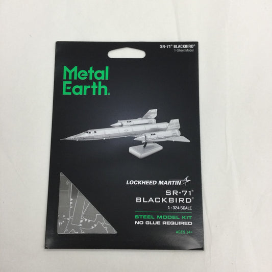 3D Metal Earth Model Kit:  SR-71 Blackbird