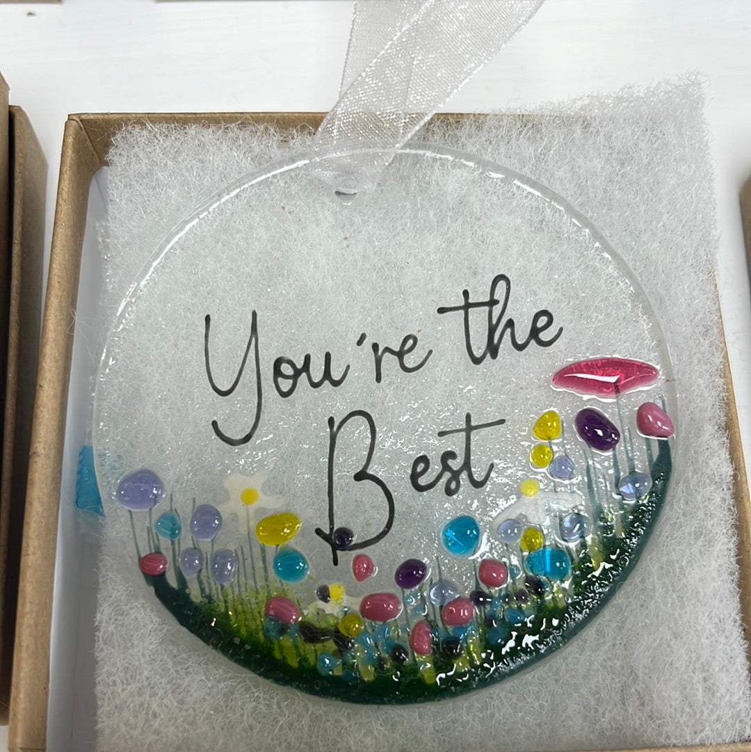 Fused Glass Hangings