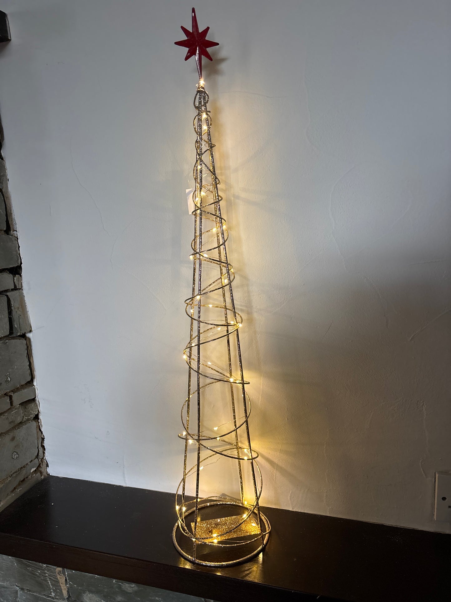 Spiral Tree with Lights