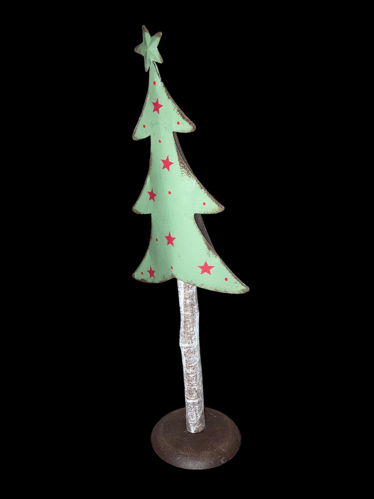 Green Tree on Plinth