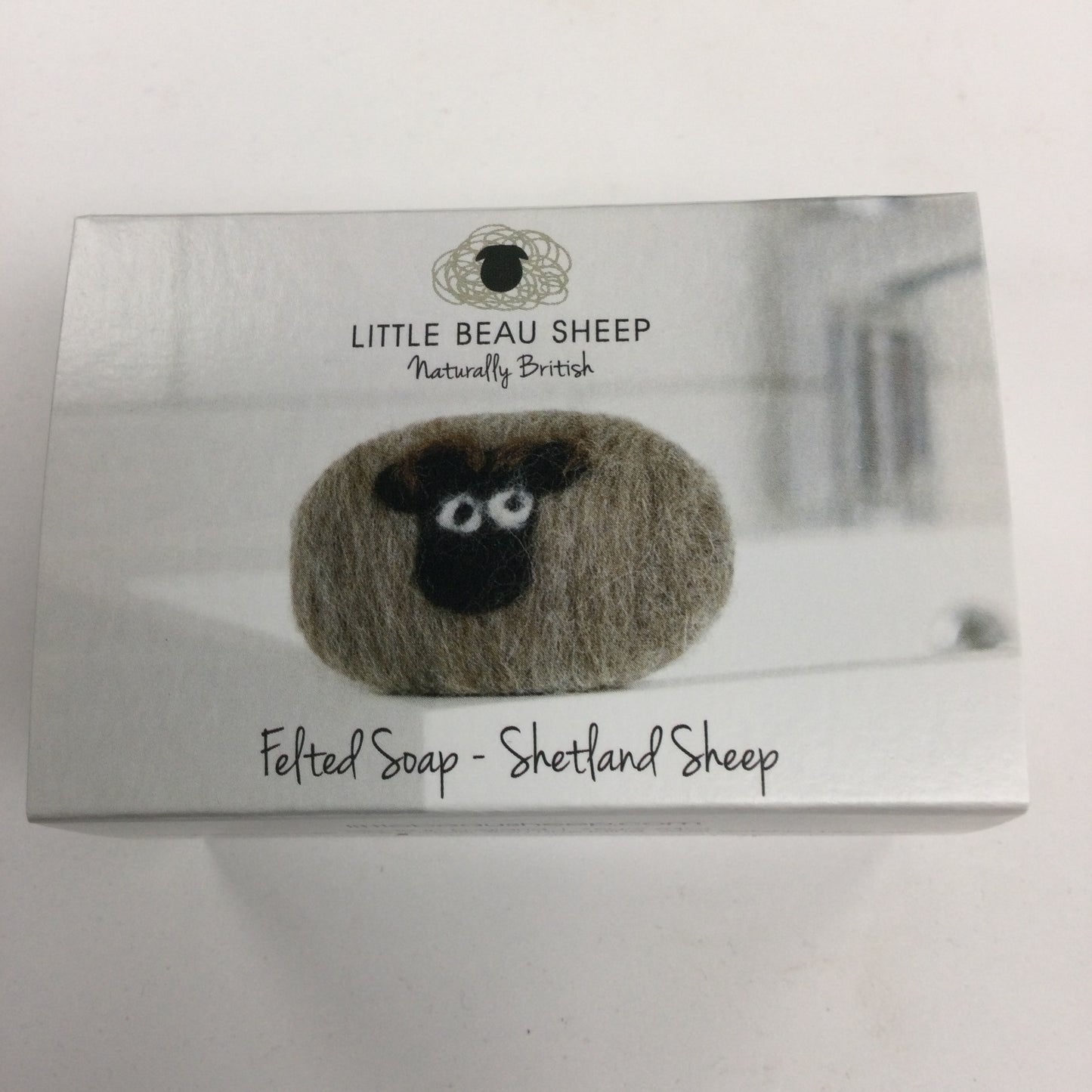 Little Beau Sheep -Felted Soap