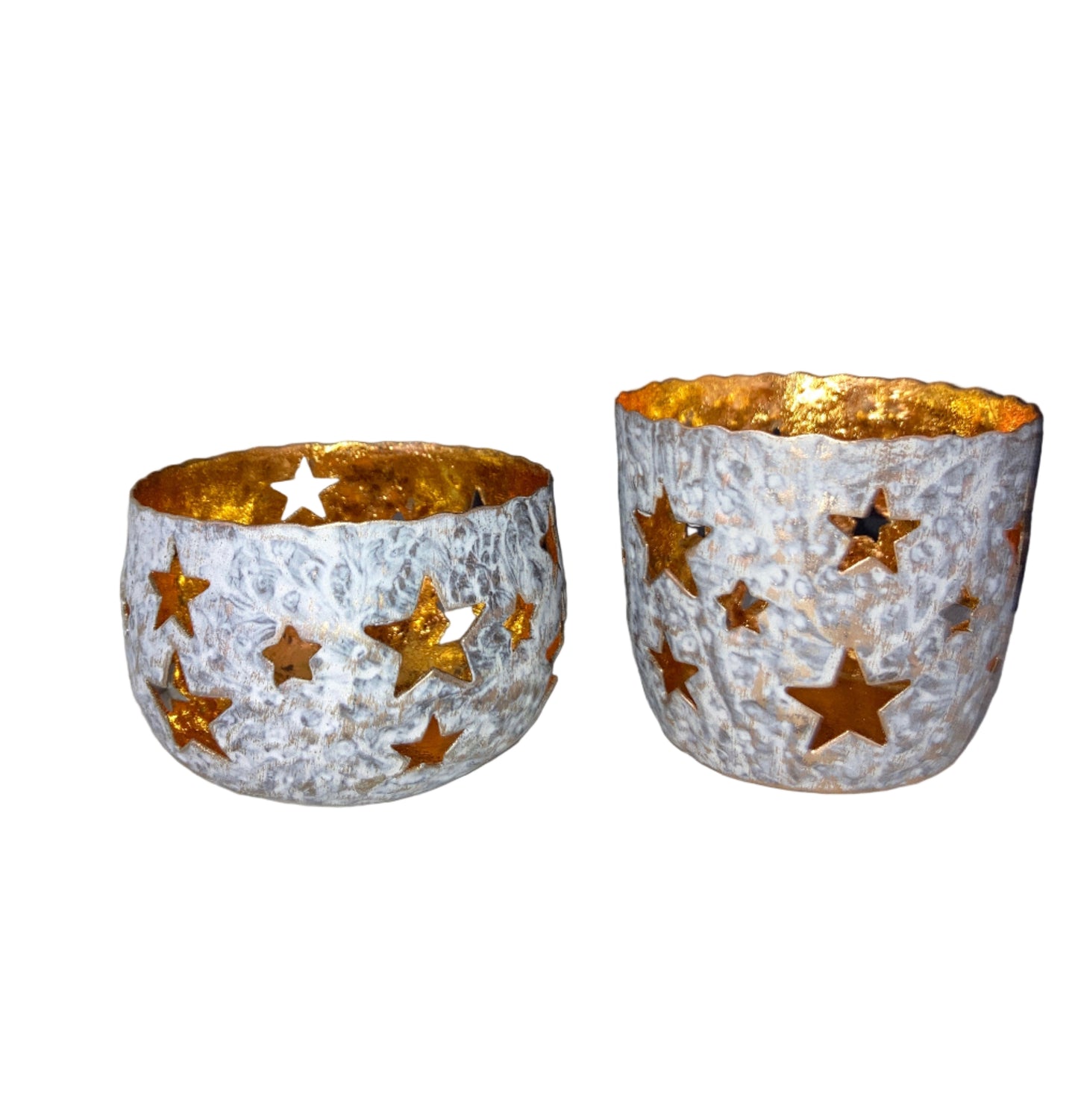 Set of 2 Star Votives