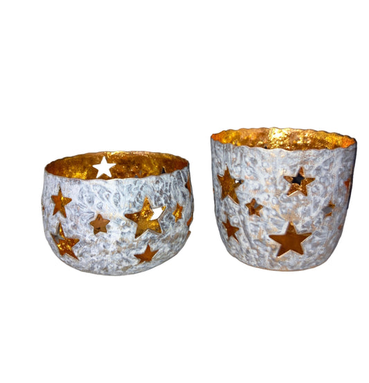 Set of 2 Star Votives