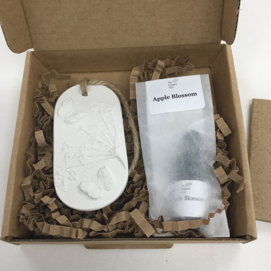 Car Diffuser:  Butterflies and Cow Parsley