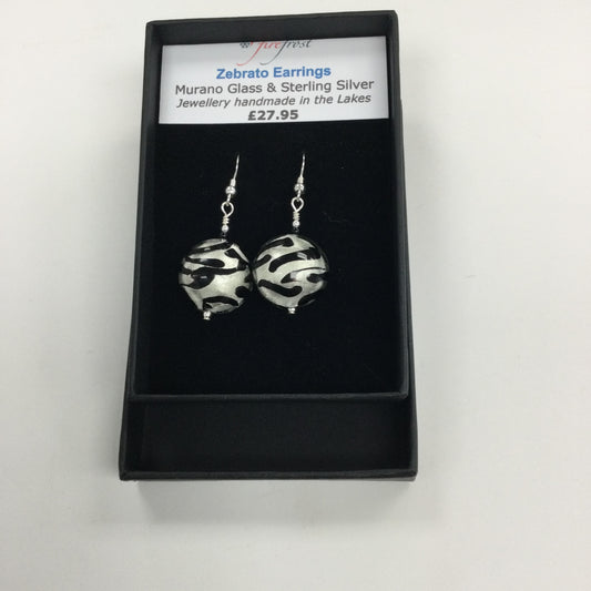 Zebrato Earrings