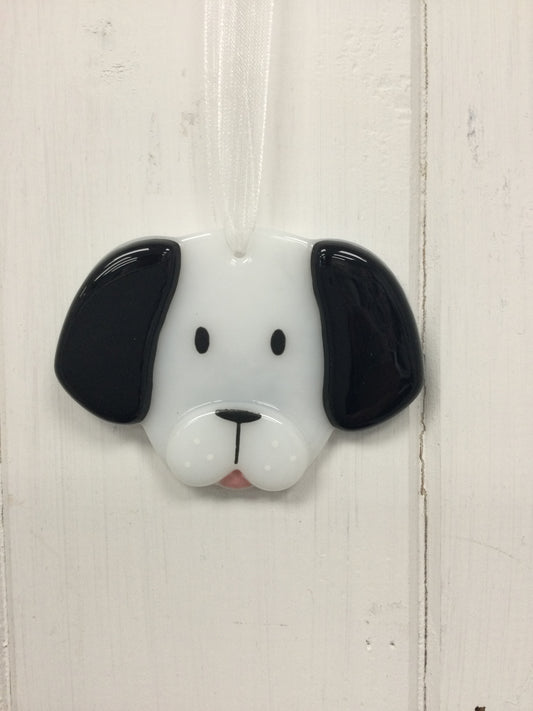 Fused Glass Doggy Hanging