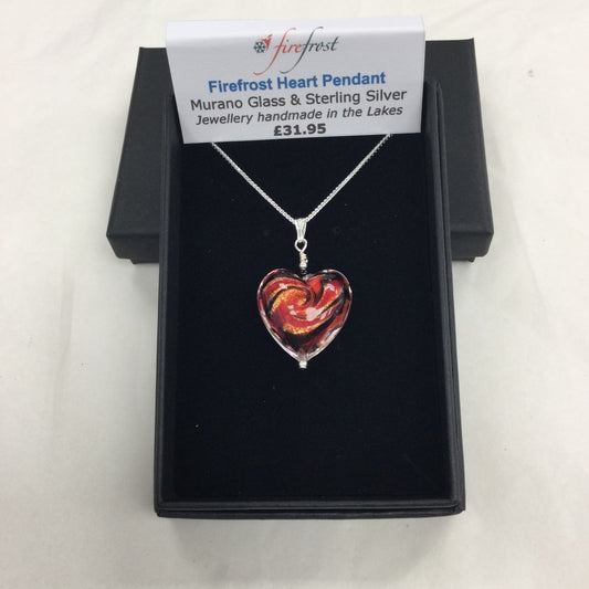 Firefrost Heart Pendant