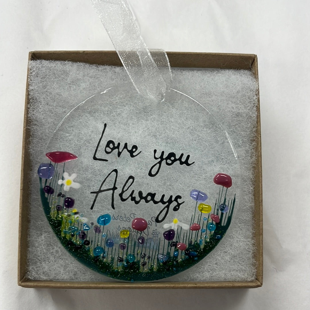 Fused Glass Hangings