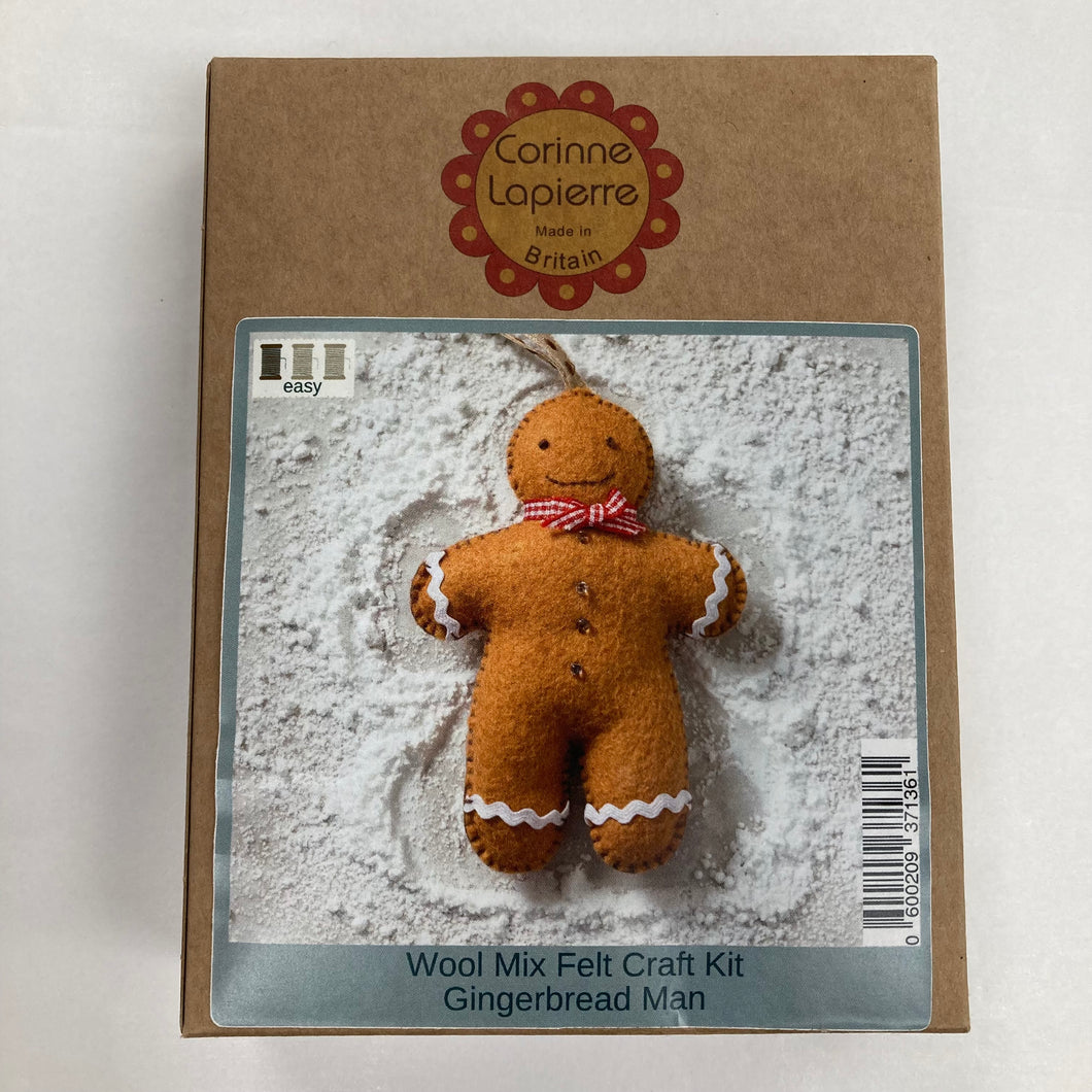 Felt Craft Kit: Gingerbread Man