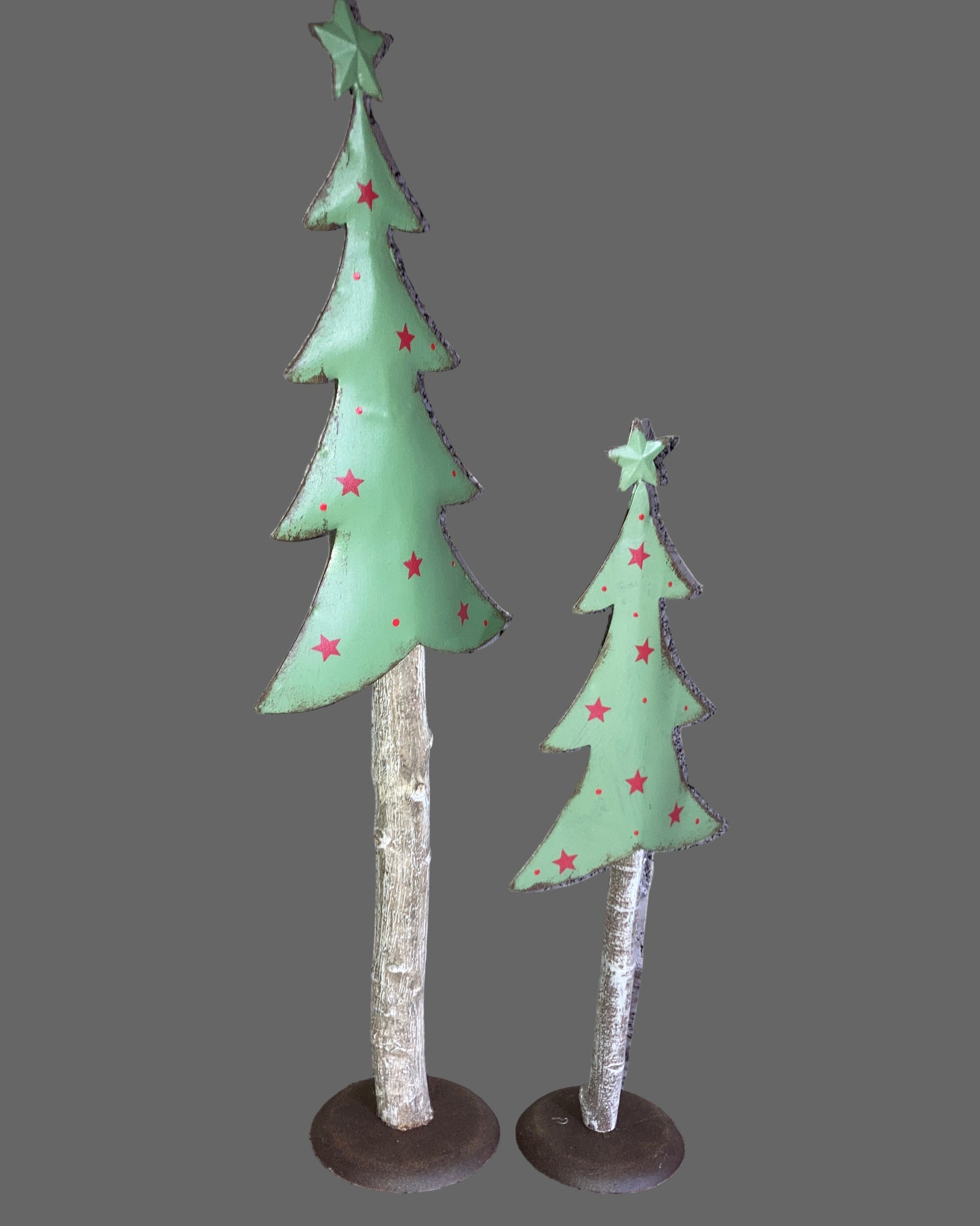 Green Tree on Plinth