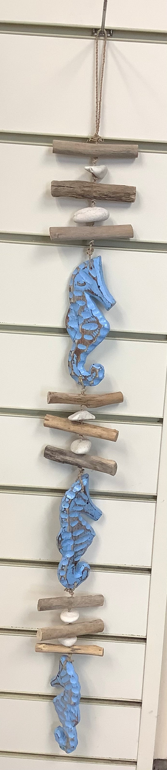 Hanging Seahorses and Driftwood