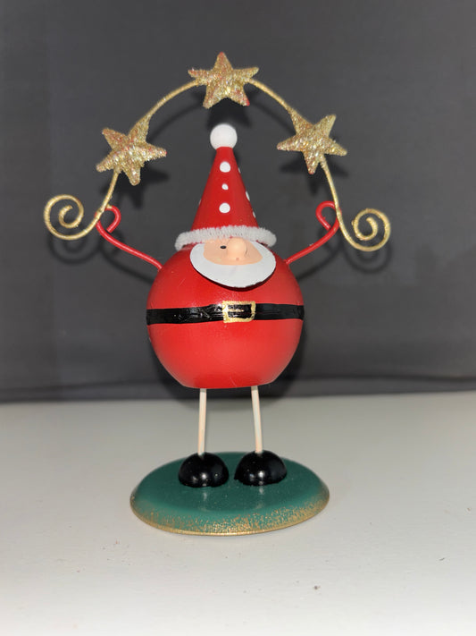 Small Santa with Stars on