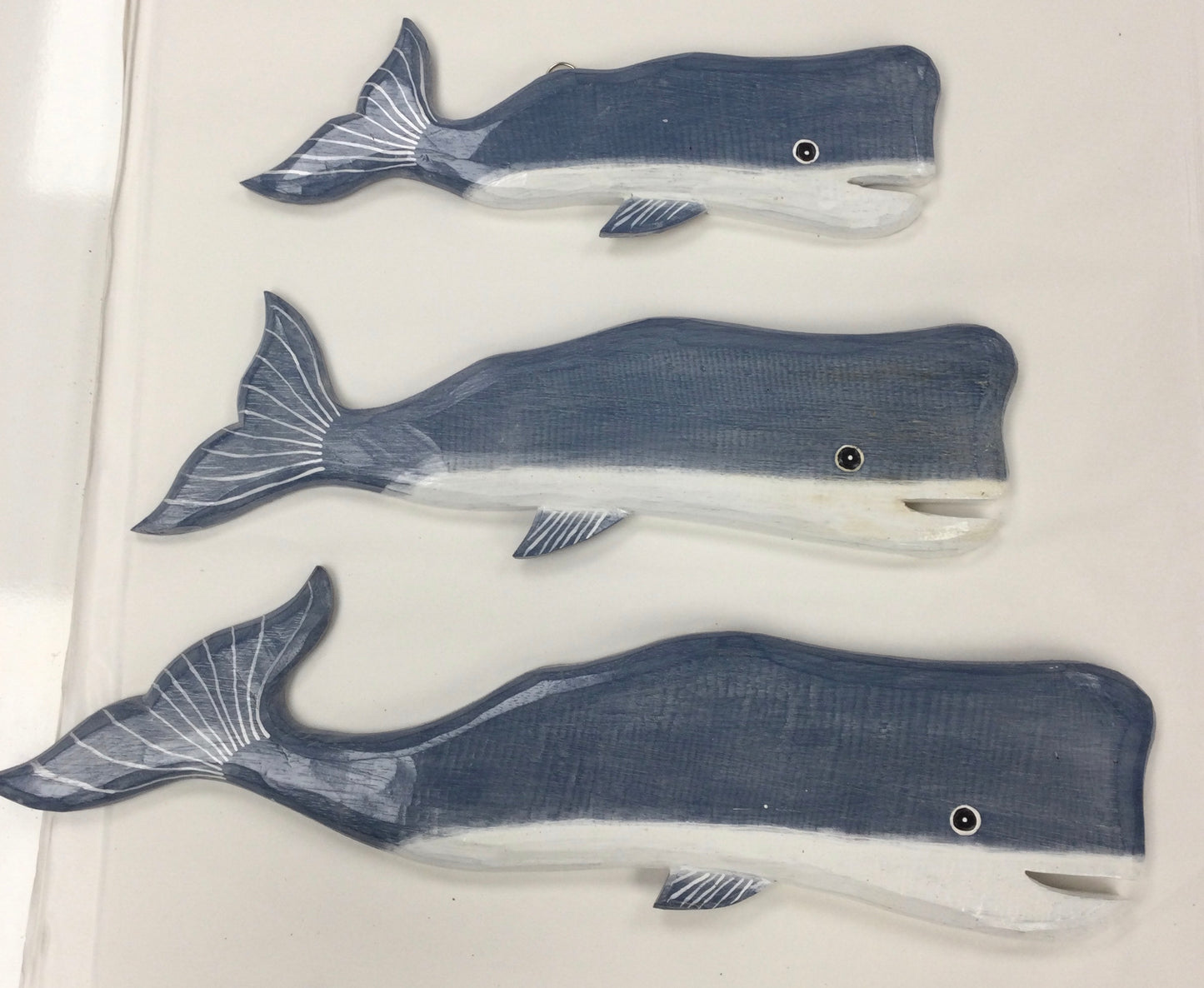 Wooden Whales (set of 3)