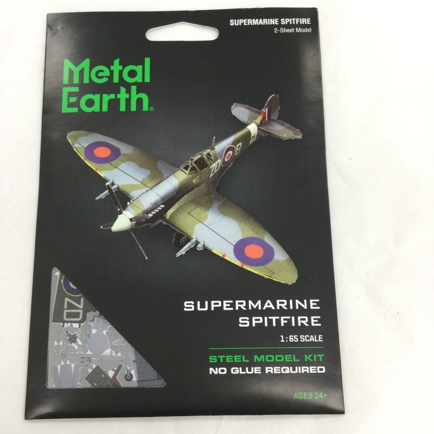 3D Metal Earth Model Kit:  Supermarine Spitfire