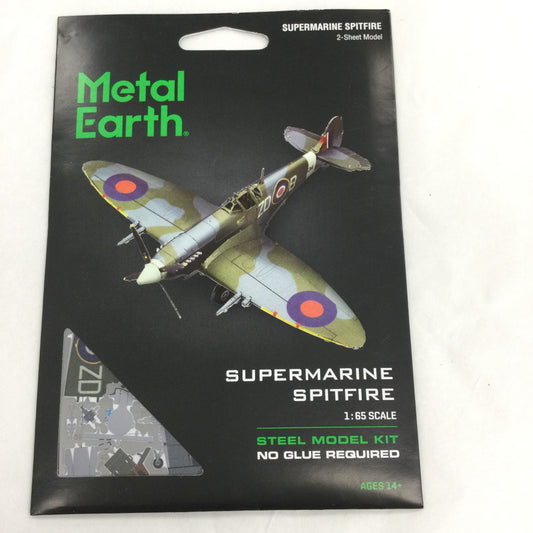 3D Metal Earth Model Kit:  Supermarine Spitfire