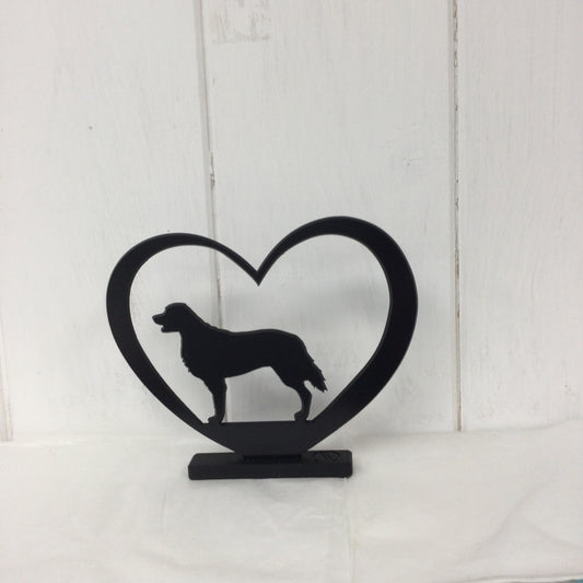 Retriever Heart Shape