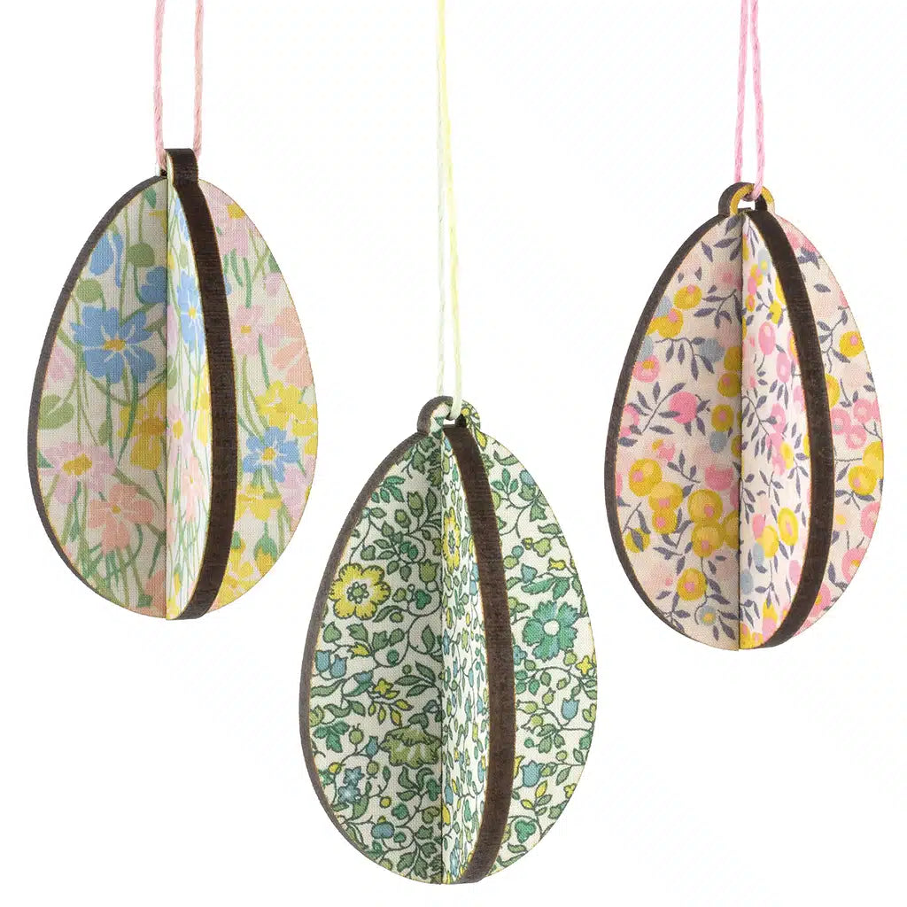 3D Hanging Easter Eggs