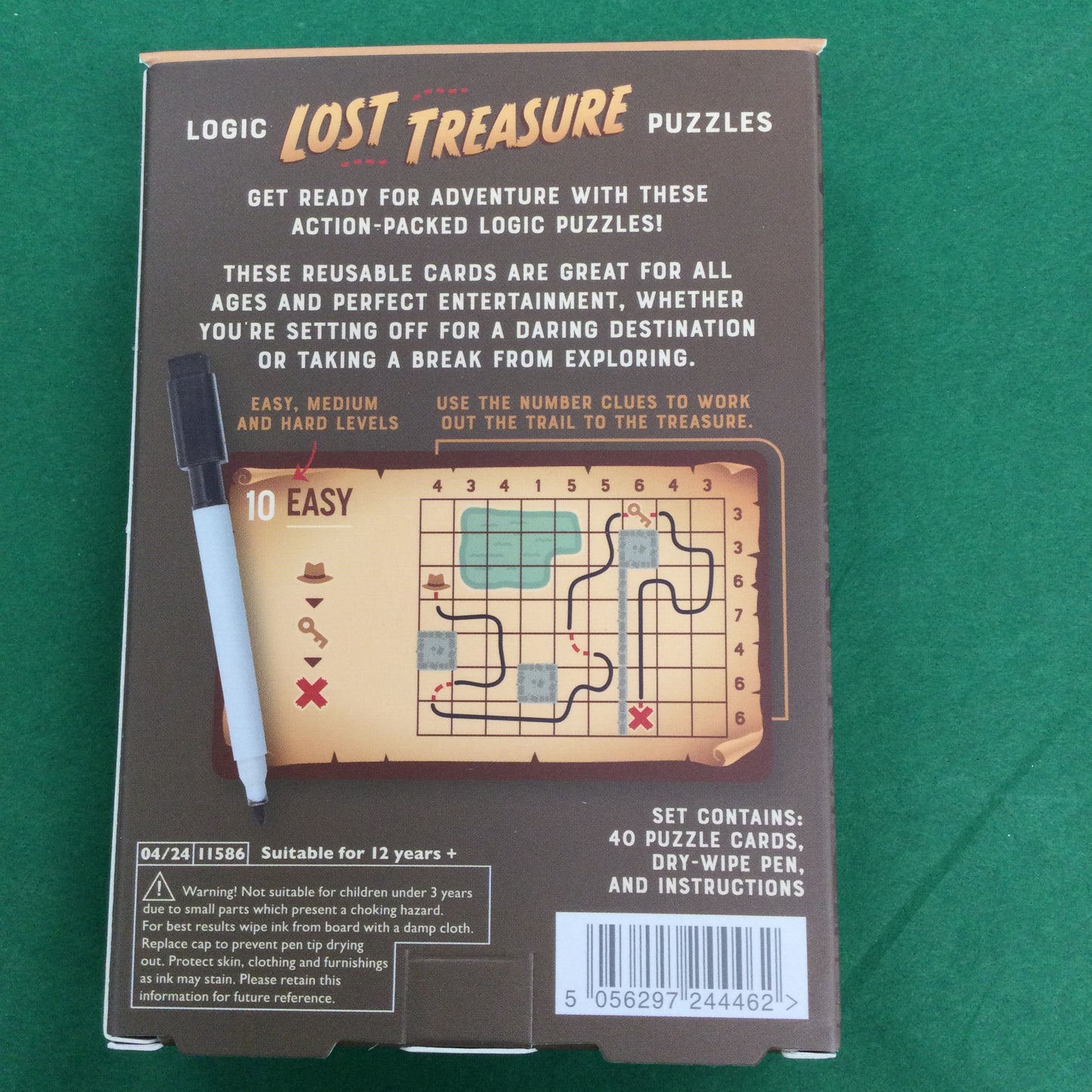 Lost Treasure Logic Puzzles