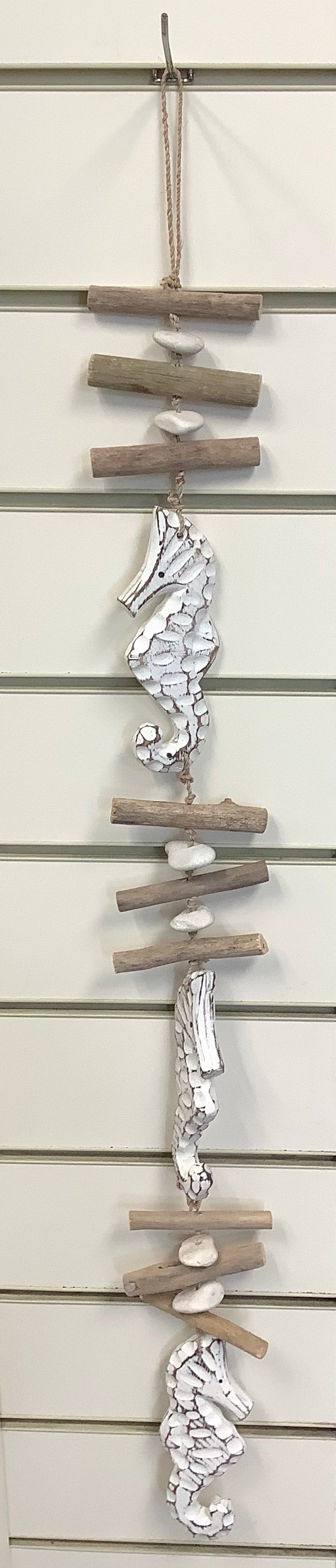 Hanging Seahorses and Driftwood