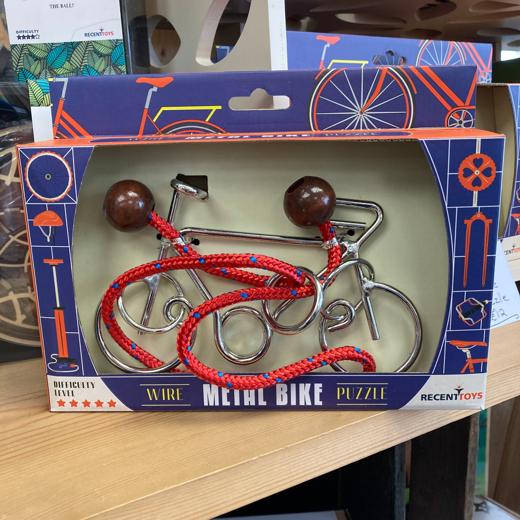 Metal Bike Puzzle